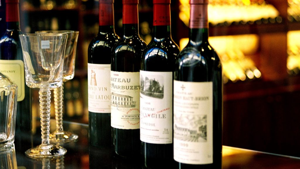 Bordeaux vini